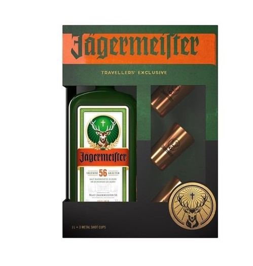 Grencice/JAGERMEISTER-35-1L-3-SHOTS-PACK