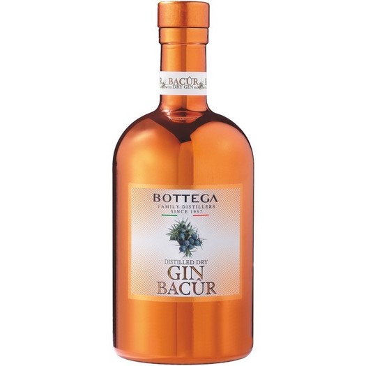 Vodka-in-gin/GIN-BOTTEGA-BACUR-40-07L