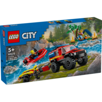 kocke/LEGO-CITY-60412-4X4-FIRETR-W.R.BOAT